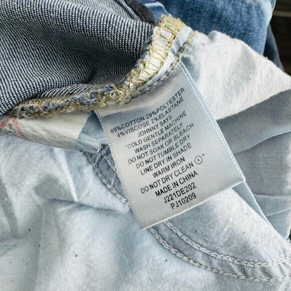 Johnny Bigg Drawstring Blue Jean Joggers Men’s Size 52 - Picture 7 of 8